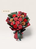 Christmas Royale-Grand Preserved Flower Bouquet — ON THE WAY