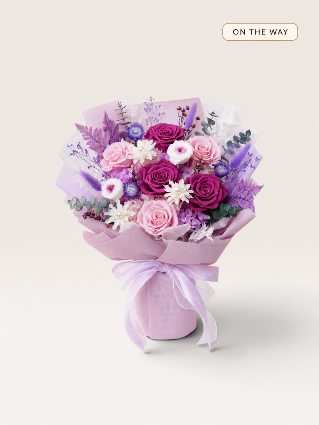 VioLet  Reverie-Large Preserved Flower Bouquet original product photo