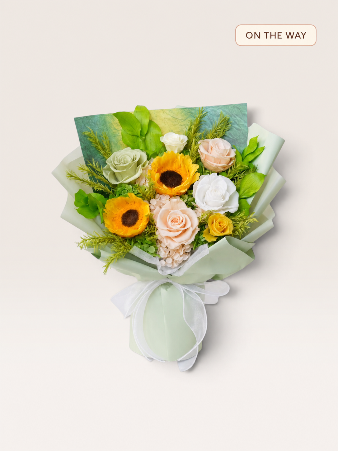 Sunflower Meadow- Large Preserved Flower Bouquet original product photo