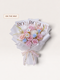 Pastel Romance -Grand Preserved Flower Bouquet — ON THE WAY