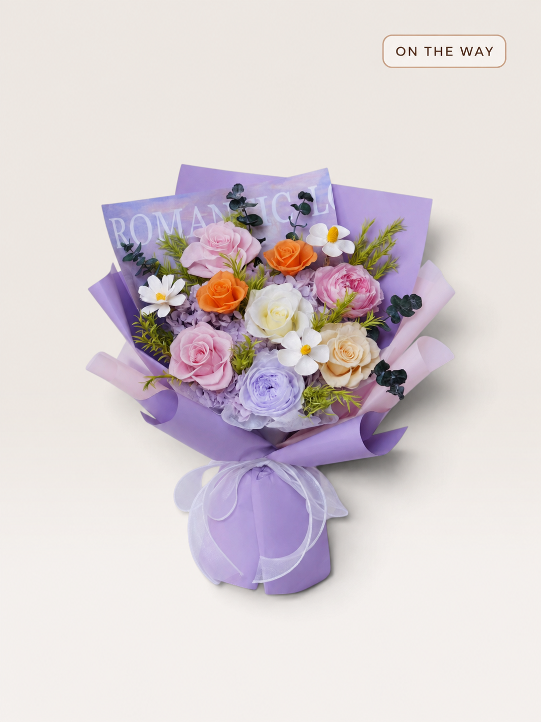 Lavender Garden- Grand Preserved Flower Bouquet original product photo