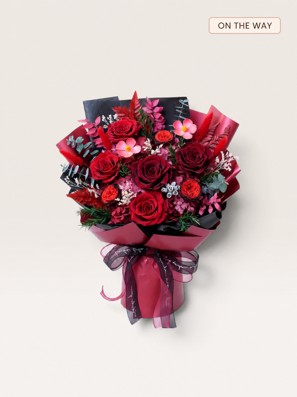 Crimson Desire- Large Preserved Flower Bouquet original product photo