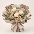 Champagne Rose Preserved Bouquet