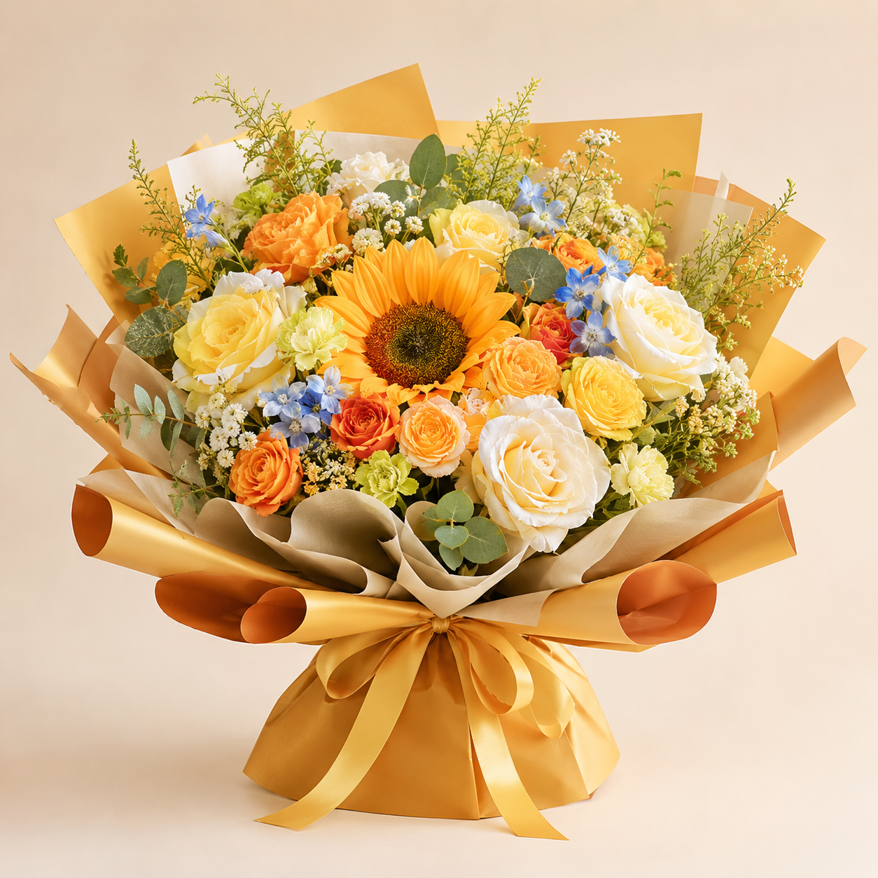 Golden Sunrise Preserved Bouquet