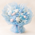Icy Blue Cloud Preserved Bouquet