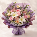 Lilac Lily Garden Preserved Bouquet
