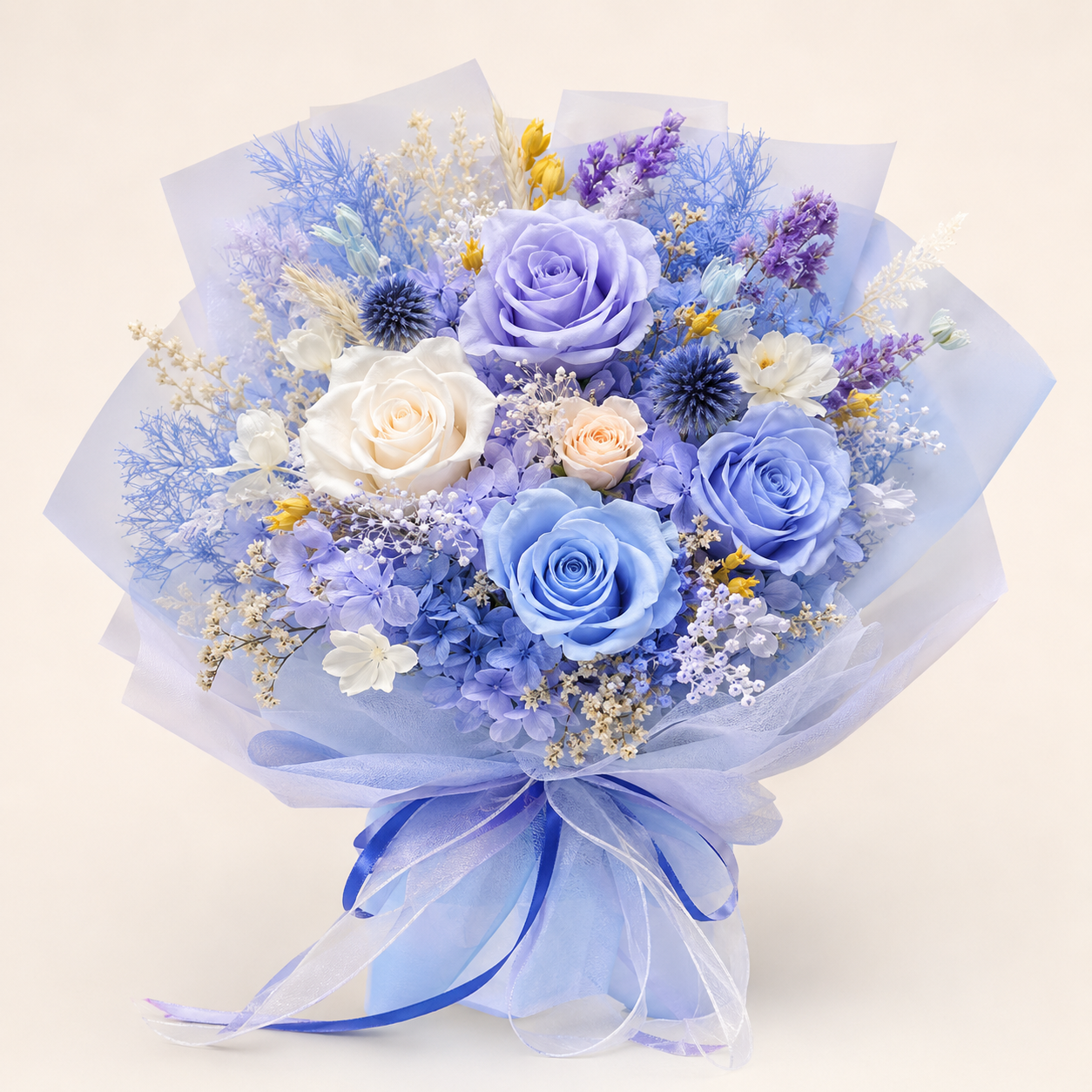 Periwinkle Dream Preserved Bouquet